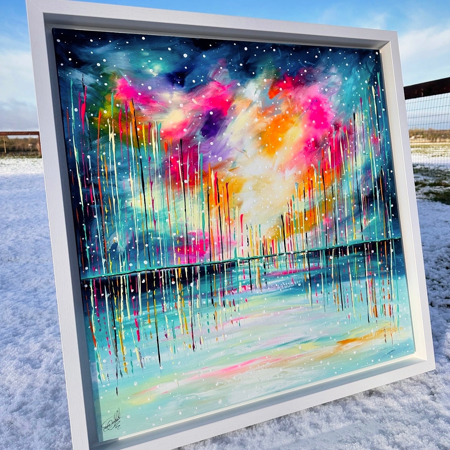 Twilight Snowfall