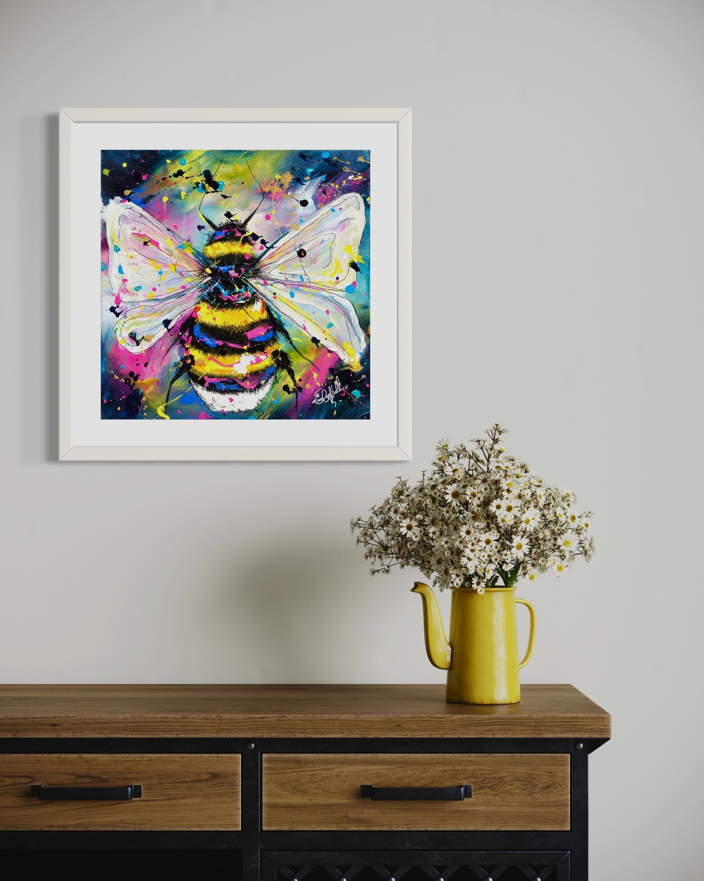 50x40cm Giclee Print of deals a Mining Bee (Andrea). Natural history specimen.