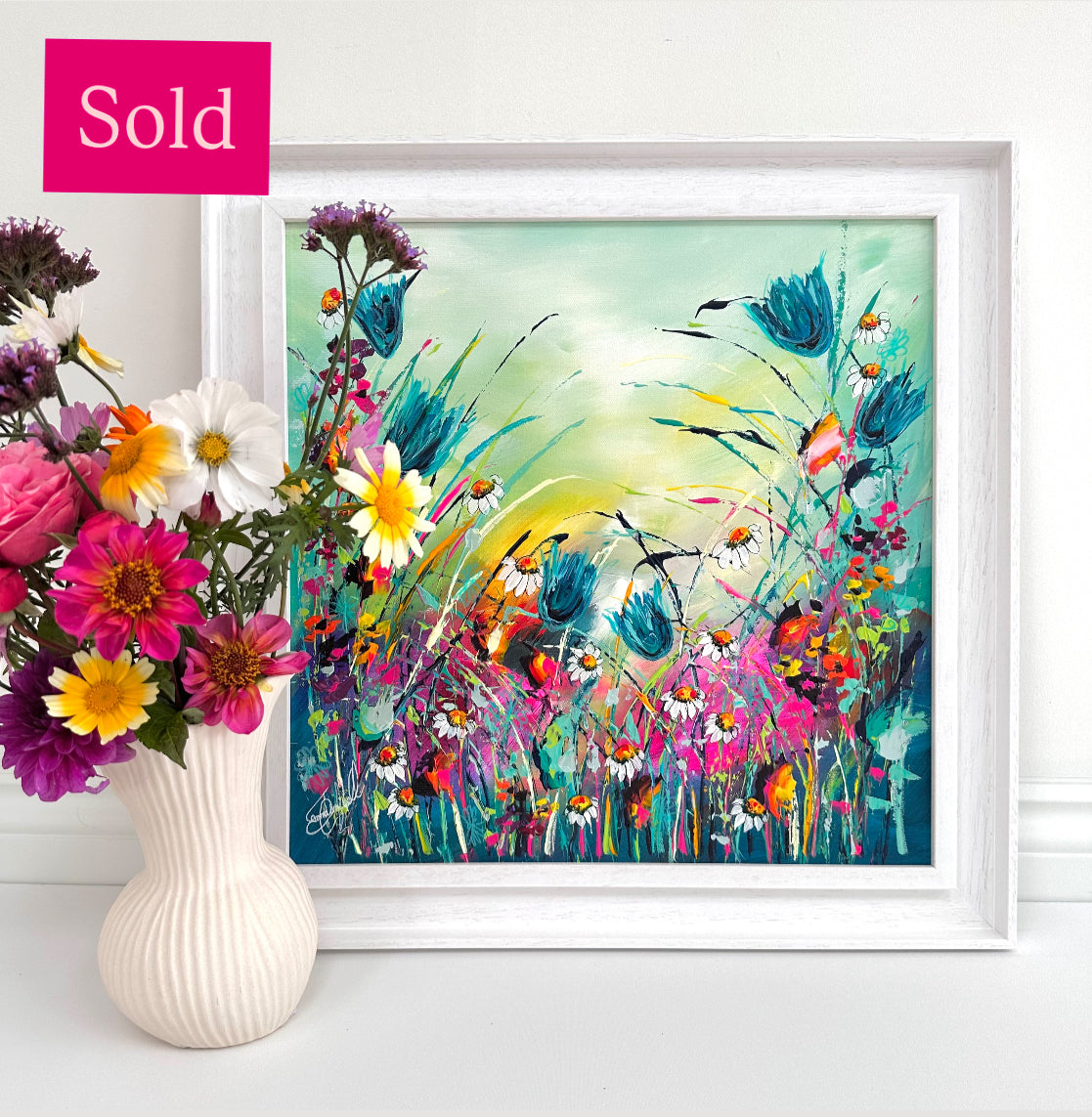 Where the wild flowers wander *SOLD*