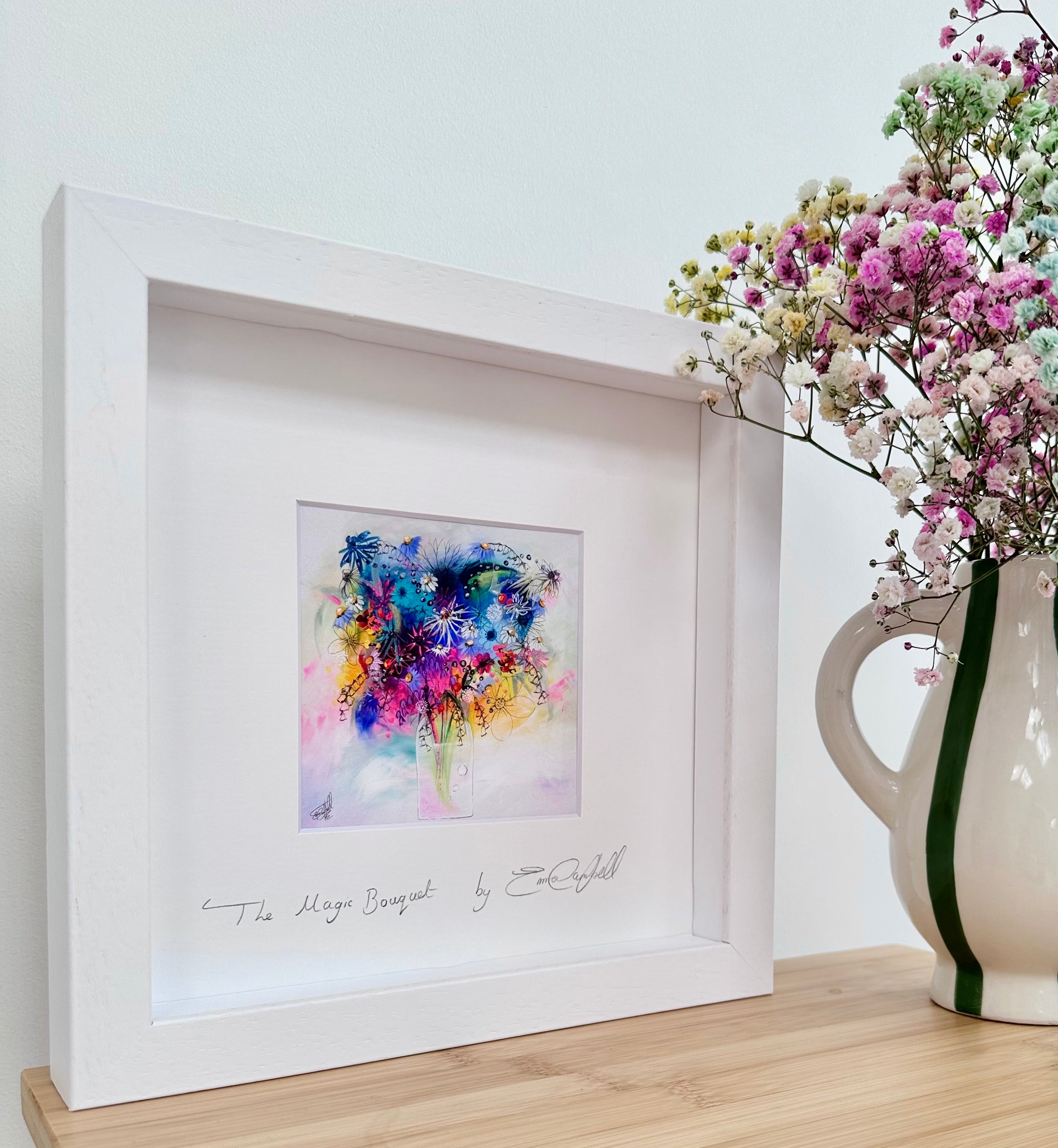 The Magic Bouquet Framed