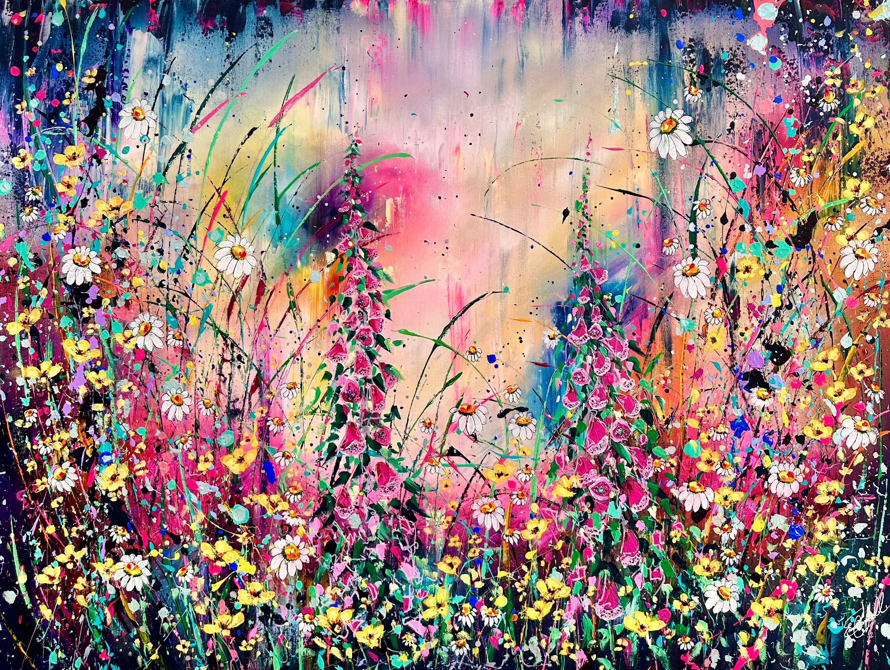 Foxgloves and Buttercups